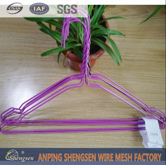Colored PVC Coated Wire Hangers