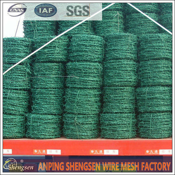 PVC Coated barbed wire